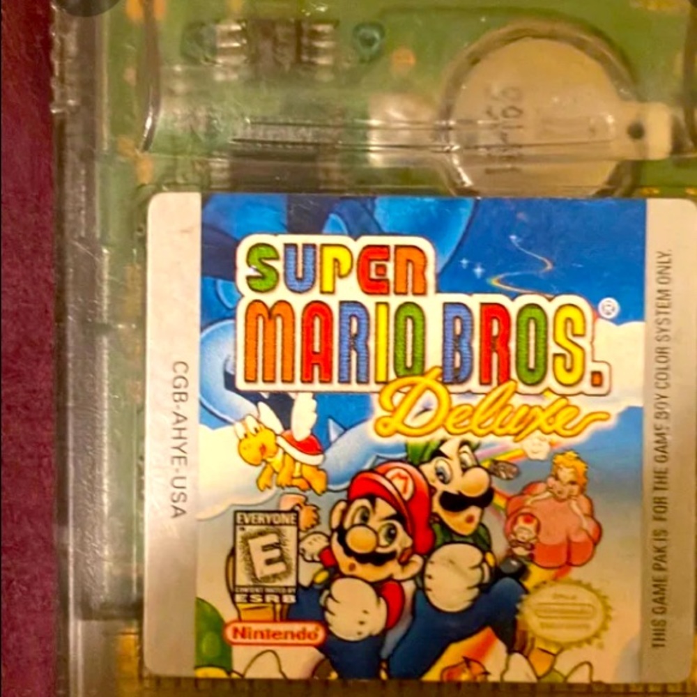 Gameboy color games